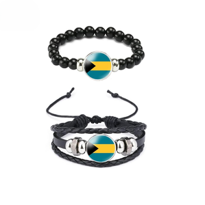 Kit de Regalo Personalizado para Fanáticos del Fútbol, Eventos Deportivos, Pulsera con la Bandera de Bahamas, Gorra, Pañuelo, Venta al Por Mayor - Product Image 4