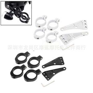 Moshark Motorcycle Headlight <b>Bracket</b> 39-41mm CNC Fork Tube Mounting Support For Harley Modification - Product Image 3