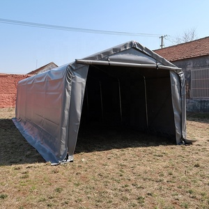 Hiển thị <span class=keywords><strong>PVC</strong></span> bãi đậu xe sơn dù để che nắng tùy chỉnh có thể gập lại phun gấp mở rộng giá mặt trời bảo vệ rửa Bìa Xe Hội thảo lều - Product Image 4