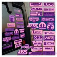Autocollants de fenêtre de voiture imperméables pour l'extérieur, autocollants personnalisés en PVC PET vinyle, résistants aux UV, décalcomanies décoratives