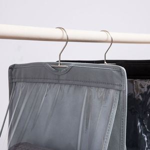 Sac de rangement anti-poussière pour armoire, sac suspendu mural détachable, sac fourre-tout, organisateur de sacs à main et de pochettes - Product Image 2