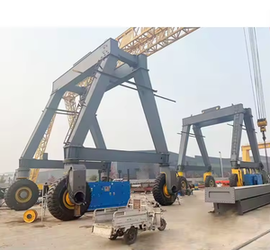 Grue RTG omnidirectionnelle électrique : faible bruit, zéro émission, planification intelligente - certifiée CE, solutions de cour personnalisées - Product Image 3