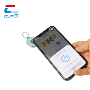 Imagen personalizada de acero inoxidable Anti-perdida Nfc Pet Tag Rfid Dog Pet Epoxy 213 Código QR Etiqueta colgante - Product Image 6