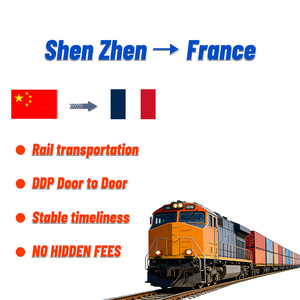 Transitaire ferroviaire <span class=keywords><strong>Chine</strong></span> <span class=keywords><strong>France</strong></span> + <span class=keywords><strong>Livraison</strong></span> express DDP porte-à-porte Logistique 24h/24 et 7j/7 <span class=keywords><strong>Délai</strong></span> de transit 35-45 jours Adscargo - Product Image 1