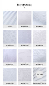 定制酒店床上用品白色床单套装纯棉床上用品套装刺绣羽绒被套 - Product Image 6