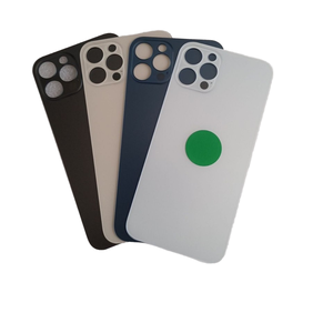 Couverture arrière en verre remplaçable de haute qualité pour <span class=keywords><strong>iPhone</strong></span> 12 12mini 13 14Pro couverture arrière à grand trou couverture arrière en verre de batterie - Product Image 3