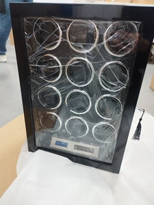 Automatic <strong>Watch</strong> Safe <strong>Box</strong> Fingerprint Unlock Adjustable <strong>Watch</strong> Pillow Screen 12 Slot <strong>Watch</strong> <strong>Winder</strong> - Product Image 6