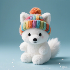 Peluche di peluche personalizzato nuovo Design soffice simula bambola di <span class=keywords><strong>volpe</strong></span> <span class=keywords><strong>artica</strong></span> giocattoli di peluche mascotte personalizzati - Product Image 2