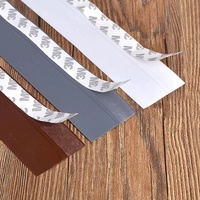 CHIMING - Tira de Sellado Autoadhesiva para Puertas y Ventanas de EPDM/Silicona, Tamaño Personalizado, para Uso en el Hogar y el Automóvil, Aislamiento Acústico, Transparente, Antipolvo
