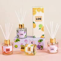 Désodorisant en spray parfumé aux fruits, sans BPA, sans alcool, éliminant les odeurs |   Verre élégant avec une durée de vie de 3 mois pour la maison, la chambre et l'hôtel
