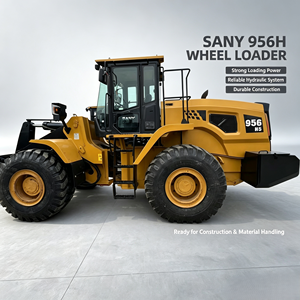 Chargeuse sur pneus Sany 956H5 d'occasion, modèle 2023, capacité de 5 tonnes, moteur d'origine 164KW, équipement de construction de haute qualité - Product Image 1