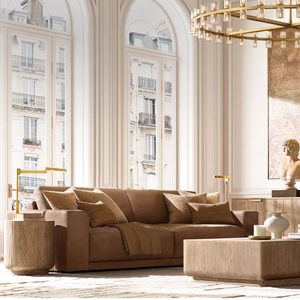 Sofá de lujo HEC para sala de estar, <span class=keywords><strong>Bella</strong></span> sofá de cuero para el hogar de terciopelo de mediados de siglo, centro comercial, apartamento o muebles de Club - Product Image 5