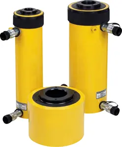 Altas taxas de recompra RRH-1006 capacidade 95T curso 153mm Dupla ação ENERPAC mesma qualidade Cilindro Hidráulico Oco