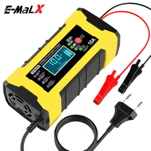 Быстрое зарядное устройство 12В-10А/24В-5А с автоматическим определением для автомобилей, мотоциклов и внедорожников - Product Image 3