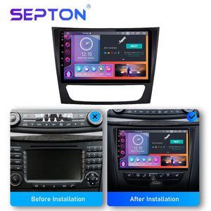 Lecteur DVD Android pour voiture Double Din DSP <span class=keywords><strong>Audio</strong></span> Lecteur radio stéréo pour <span class=keywords><strong>Mercedes</strong></span> Benz Classe E Classe E W211 E200 CLS 2002 - 2010 - Product Image 2