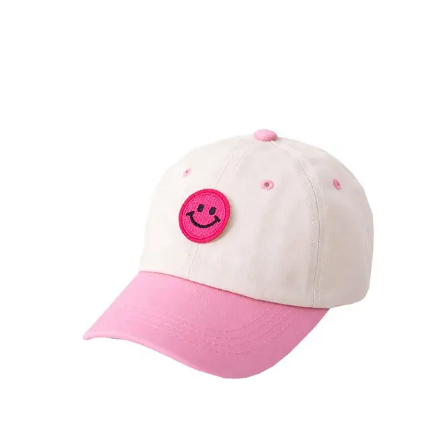 Chapéus de verão para crianças, chapéus adoráveis de alta qualidade para sorriso, confortáveis, bonitos, chapéus de pai personalizados, atacado