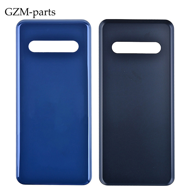 Gzm-parts Back Glass Cover Battery Housing Replacement for LG V60 Thinq 5G Back Door Replacement Standard Bar Large in Stock