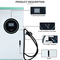 Station de recharge rapide pour véhicules électriques MAXPOWER OEM ODM commerciale OCPP 180 kW CHAdeMO DC avec double connecteur IP54