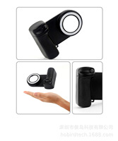 Penyangga Kamera Selfie Magnetik Nirkabel BT, Pegangan Anti-Goyang untuk Ponsel