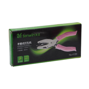 Tenwin 4120 Xách Tay Giấy Duy Nhất Lỗ Đấm Đặc Biệt Hình Cầm Tay Kim Loại Đấm - Product Image 6