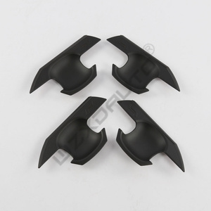 Nouveaux autocollants de protection pour poignée de porte extérieure de voiture en ABS, accessoires automobiles noirs pour LC250 - Product Image 6