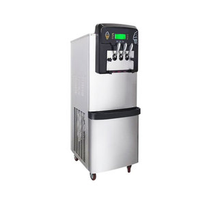 Soft <b>Ice</b> Cream <b>Machine</b> Commercial With 2+1 Flavors and 2 Compressors for Sale - Product Image 1