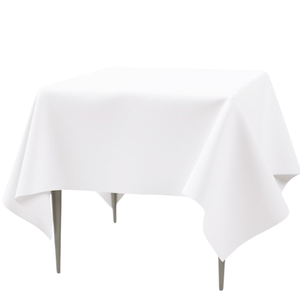 Custom White 100% Cotton Square Handmade Modern <b>Tablecloths</b> for Weddings Banquets | OEM Manufacturer Durable Eco-Friendly - Product Image 2