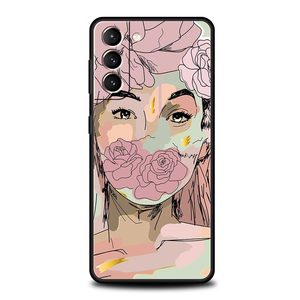<span class=keywords><strong>Paris</strong></span> bleu papillon Fille fleur Téléphone étui pour samsung Galaxy S24 S23 S22 5G S20 Ultra S21 FE S10 S9 Plus S10E S8 Lite 20 Couverture - Product Image 4