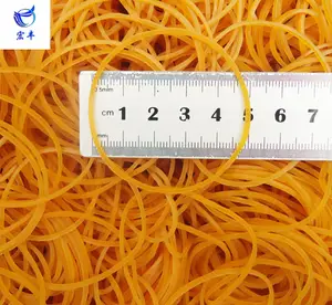 High Quality Environmental Elastic Rubber Band And Natural Yellow Rubber Bands