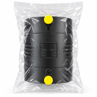 Kopling Las Elektrofusi HDPE SDR11 Fitting Pipa PE100 Tekanan Tinggi untuk Pasokan Air & Teknik Konstruksi