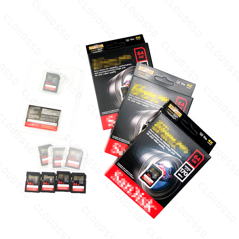 Заводская поставка 100% полная емкость 4 ГБ 8 ГБ 16 ГБ 32 ГБ 64 ГБ 128 ГБ 256 ГБ SD TF карта памяти oem odm