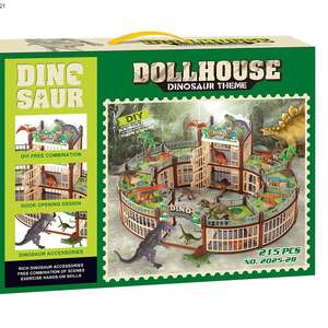 Nature World dinosaure jouets 3d modè<span class=keywords><strong>le</strong></span> assemblage parc à thème Animal bricolage dinosaure modè<span class=keywords><strong>le</strong></span> amusant jouet pour scène - Product Image 5