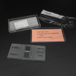 Consina 일회용 Neubauer 실험실 사용을위한 밝은 선 혈구계 계수 챔버가있는 개선 된 혈액 세포 카운터 - Product Image 4