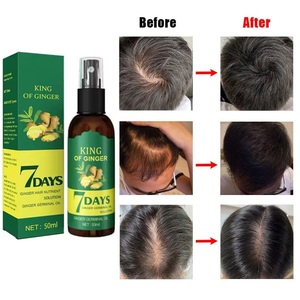 7 jours - Vaporisateur capillaire au gingembre, nourrit les racines des cheveux, traitement naturel à base de plantes pour les racines, 30 ml - Product Image 5