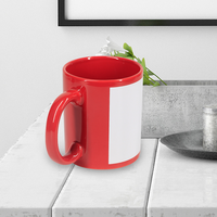 Article le plus vendu en 2026 – Nouveau design 2026 – Tasse en céramique de 11 oz entièrement imprimée en couleur avec motif floral, revêtement papier, pour sublimation, idéale comme cadeau