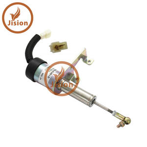 Vanne solénoïde d'arrêt de carburant pour engins de construction 4911834 - Product Image 2