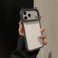 Coque de téléphone antichoc transparente en forme d'oreille Cool Kt Ins Style pour 17-15 Pro Max