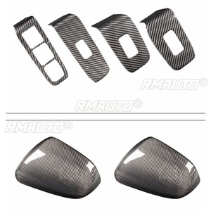 Rearview <b>Mirror</b> Cover Caps Glass Lift Switch Panel Decoration Frame Car <b>Door</b> Handle Protector For Li7 Li8 Li9 Car Accessories - Product Image 6