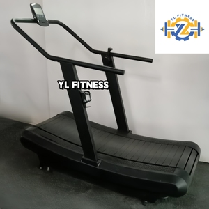 YL-T005 equipo de gimnasio comercial, cinta de correr mecanicacinta de correr curva Hướng dẫn sử dụng de maquina tim mạch - Product Image 3