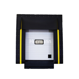 Production d'abri <span class=keywords><strong>de</strong></span> quai bon marché Poteaux en tissu PVC résistant à l'usure avec lignes d'avertissement joints <span class=keywords><strong>de</strong></span> <span class=keywords><strong>porte</strong></span> mécaniques <span class=keywords><strong>de</strong></span> cadre en alliage d'aluminium - Product Image 4