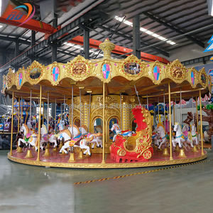 Manèges à cheval Carrousel Balançoire à thème animal Parc de carnaval Autres produits d'équipement d'amusement Carrousel pour enfants - Product Image 3