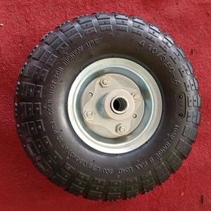 10 inch Inflatable bánh xe cao su 10x350-4 bánh xe không khí - Product Image 3