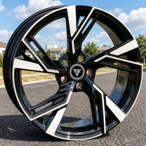 Jantes en alliage d'aluminium forgé FHJMonoblock à rayons multiples, finition brillante, 5X112, 17-22 pouces, pour <span class=keywords><strong>Audi</strong></span> RS <span class=keywords><strong>Q4</strong></span> Q5 Q8, usage passager - Product Image 2