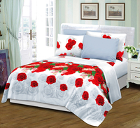 King Size 6 Pièces Ensembles de Draps de Lit Yiwu Drap Usine