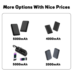 Custom Logo Portable Charger 2000mah 4000mah Mini <strong>PowerBank</strong> With <strong>Cable</strong> Batterie Externe Keychain Power Bank for Phone &amp; Watch - Product Image 5