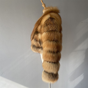 <span class=keywords><strong>Manteau</strong></span> en fourrure de renard naturelle pour <span class=keywords><strong>femme</strong></span> Jxwatcher, <span class=keywords><strong>hiver</strong></span>, manches longues, épais, chaud, doux, sur mesure, vente en gros, véritable fourrure de renard <span class=keywords><strong>rouge</strong></span> pour <span class=keywords><strong>femme</strong></span> - Product Image 5