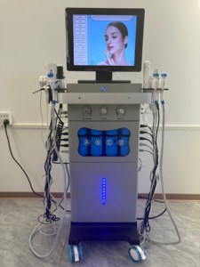 Máquina de Belleza 2025, 18 en 1, para Reafirmar y Blanquear la Piel Facial, con Oxígeno, Limpieza Facial con Oxígeno, 18+3 Funciones, para Salón de Belleza - Product Image 6