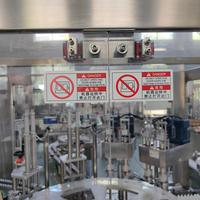 Ligne de production - Machine de remplissage automatique haute précision Chubby Gorrila 60 ml pour petites bouteilles de liquide ou d'huile avec moteur servo