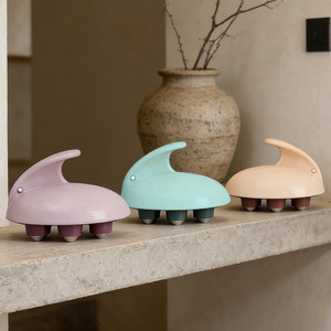 New 7-ball roller <b>massager</b>, abdominal massage brush, suitable for massaging the abdomen, thighs, <b>arms</b>, and meridians throughout - Product Image 3