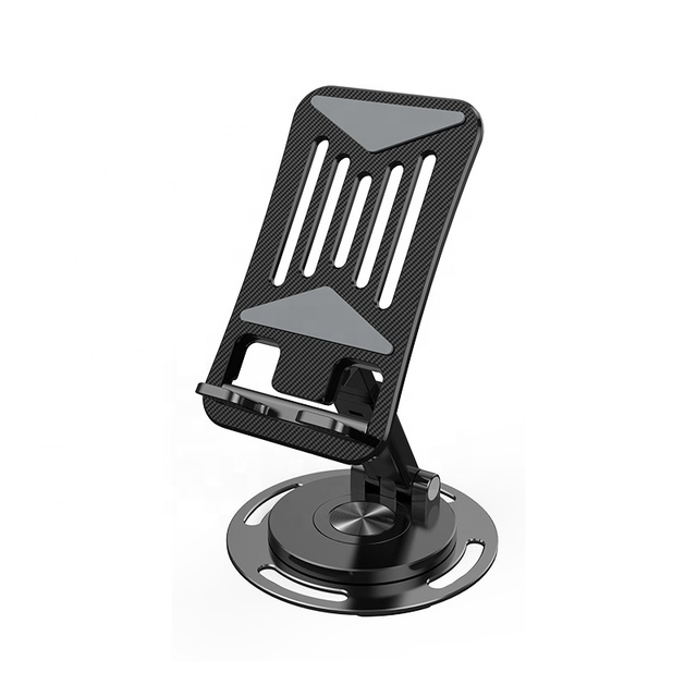 High Quality Foldable 360 Rotation Mobile Phone Holder Stand Aluminum Alloy Desktop Tablet Holder for ipad